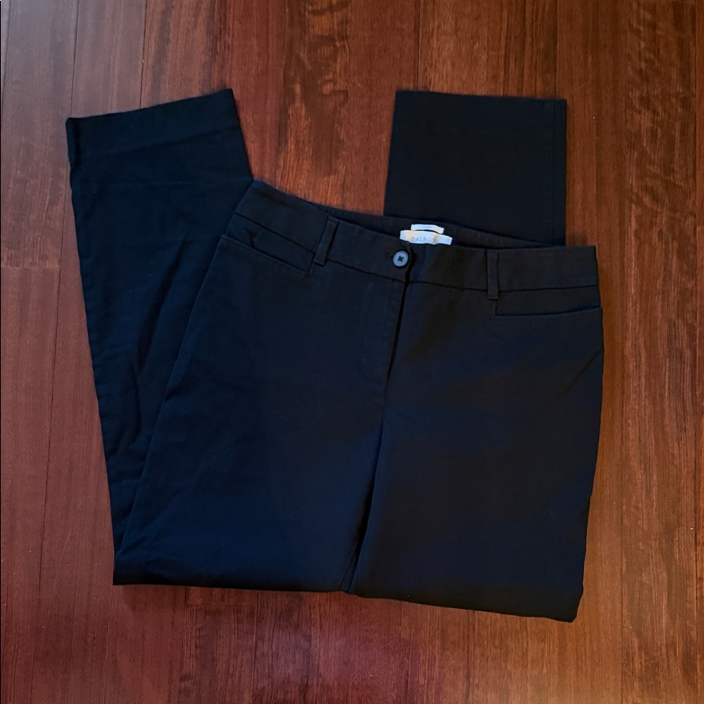 Talbots Black Curvy Fit Pants